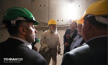 بازدید اعضای شوراهای شهر مراکز استان‌ها از کارگاه خط ۱۰ مترو تهران 15
