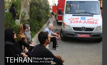 حادثه آتش سوزی برج پارامیس 25