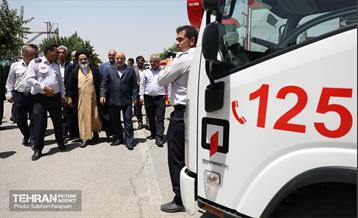 بازدید نمایندگان مجلس از مرکز آموزش بین‌المللی آتش‌نشانی 31