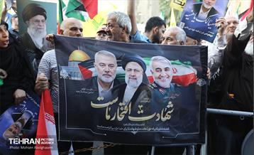 اجتماع مردم تهران در محکومیت جنایت رژیم صهیونیستی 21