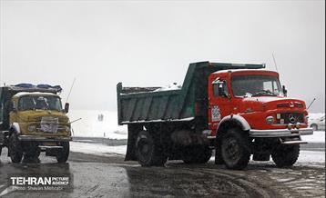 بازدید اصحاب رسانه از خدمات برف‌روبی منطقه 5 شهرداری تهران 19