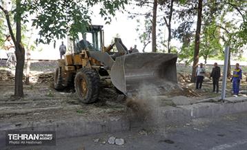 احداث نخستین گذرگاه عابر پیاده در منطقه 18 پایتخت 8