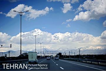 ابرهای کومه‌ای بر فراز تهران 2
