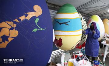 جشنواره تخم مرغ رنگی در بوستان ملت 22