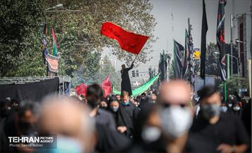 مراسم پیاده روی جاماندگان اربعین حسینی در تهران 43