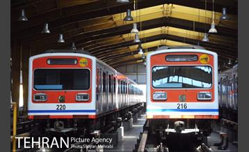 آیین بهره برداری از ٥٩ واگن مترو با حضور دکتر قالیباف 11