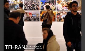 افتتاح نمایشگاه عکس پلاسکو در خانه هنرمندان 12