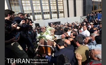 تشییع پیکر زنده‌یاد داوود رشیدی 12