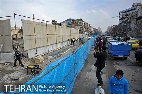 بازگشایی خیابان جمهوری پس از حادثه پلاسکو 18