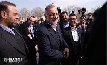 آیین رونمایی و ورود ناوگان حمل‌ونقل برقی شهر تهران 12