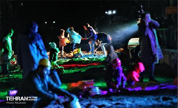 برپایی دهکده بهار ایران در بوستان ملت 9