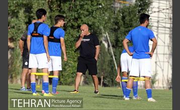 اولین تمرین تیم فوتبال استقلال تهران