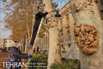 سومین رویداد هنری "پاییز برگ" در میدان مشق 37