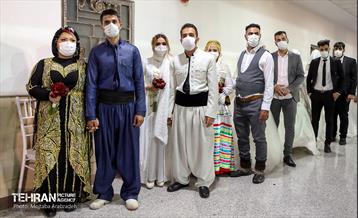 آغاز زندگی مشترک ۲۱ زوج کم برخوردار 1