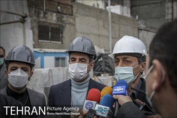 بازدید فتاح رئیس بنیاد مستضعفان از ساختمان پلاسکو 24