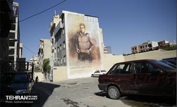 آیین رونمایی از دیوارنگاره جهان پهلوان تختی 12