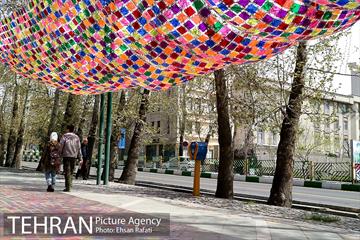 المان های نوروزی خیابان ولی عصر(عج) 15
