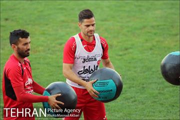 تمرین تیم فوتبال پرسپولیس تهران 6