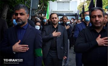 مراسم تشییع و تدفین شهدای گمنام در منطقه ۳ تهران  11