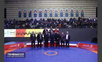 مسابقات بزرگ کشتی کارکنان شهرداری تهران  11