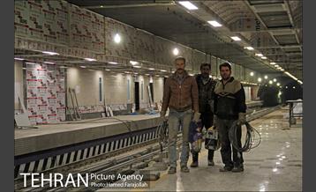 عملیات و مراحل پایانی خط هفت متروی تهران‎ 7