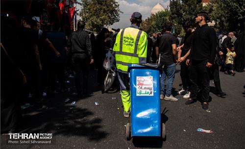 خدمت‌رسانی شهرداری تهران به جاماندگان اربعین حسینی 4