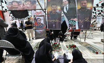 مزار شهدای مقاومت ملی در قطعه 42 بهشت زهرا (س) 13