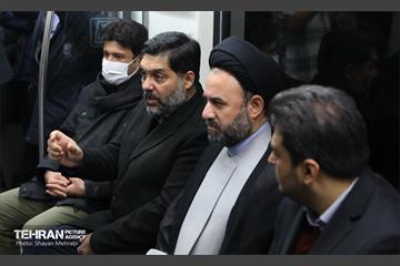 تست گرم بخش میانی خط ۶ مترو تهران 37