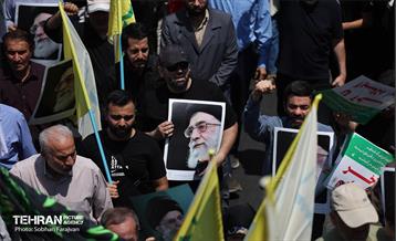 راهپیمایی مردمی علیه تهاجم رژیم صهیونیستی به ایران 20