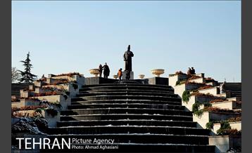 پاییز برفی پارک ملت 10