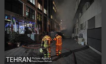 آتش سوزی در ساختمان برق حرارتی 39