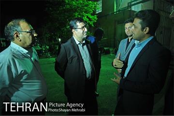 سرپرست شهرداری تهران و رئیس مرکز ارتباطات و امور بین الملل شهرداری تهران در بازدید از فعالیت‌های شبانه شهرداری و زندگی شبانه مردم تهران 47