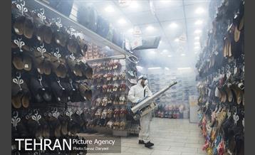 عملیات گندزدایی زدایی و ضدعفونی معابر اصلی و فرعی خیابان ولیعصر‎(عج) 5