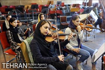 تمرین ارکستر فیلارمونیک ایران 7