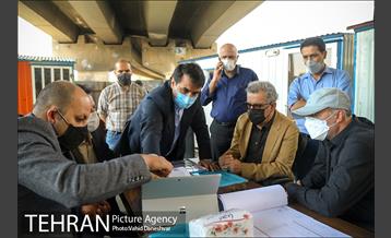 بازدید مدیران شهری تهران از پروژه باغ راه حضرت فاطمه(س) 16