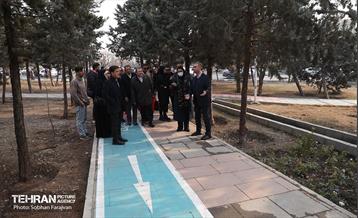 بازدید نخبگان منطقه ۵ از پروژه‌های عمرانی 50