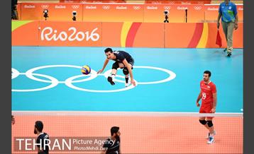 دیدار والیبال ایران و کوبا در المپیک ریو 15
