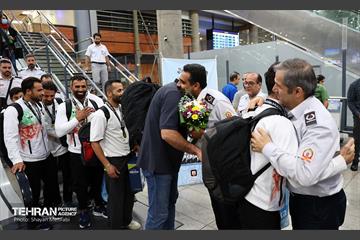 بازگشت تیم آتش‌نشانی شهرداری تهران از مسابقات بین‌المللی دانمارک 14
