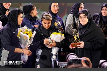 مراسم استقبال از تیم ملی فوتبال زنان ایران 6