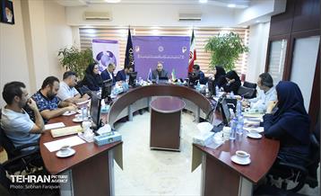 نشست خبری مدیرعامل سازمان سرمایه گذاری و مشارکت های مردمی شهر تهران 1