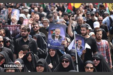تشییع پیکر شهید اسماعیل هنیه 11