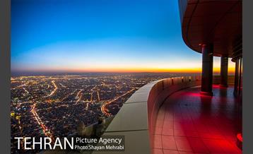 امروز تهران از فراز برج میلاد 41