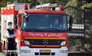 مانور برف روبی شهرداری منطقه 20