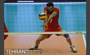 دیدار تیم های ملی والیبال ایران و قطر 11