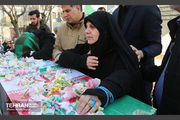 تشییع پیکر شهید محمدرضا خانه عنقا 13