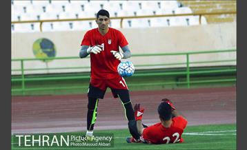 تمرین تیم ملی فوتبال