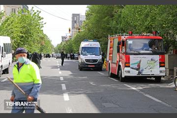 خدمات شهرداری تهران در پایان روز قدس 5