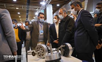 مراسم افتتاح نمایشگاه حمل و نقل پاک 15