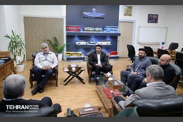 بازدید مدیرکل سرمایه انسانی از شرکت واحد اتوبوسرانی 46