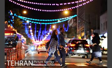 آذین بندی خیابان های تهران به مناسبت نیمه شعبان 5